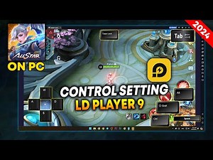 How to set controls in mobile legends on pc🎮 | key mapping for LD Player 9 2024 BEST SETTINGS MLBB⚙