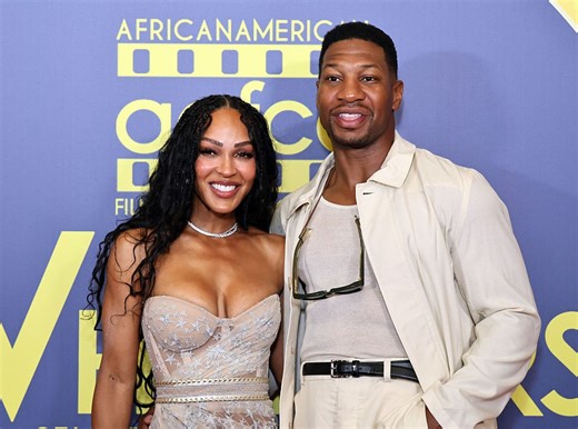 Meagan Good & Jonathan Majors Share Intimate Wedding Photos—With His Mom As Their Officiant