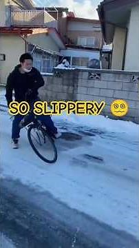 That Was SO SMOOTH on Ice 🤯❄️ #funnyclips #snow #shortsfeed