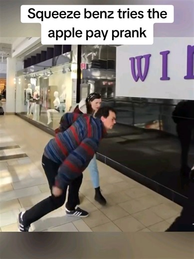 Squeeze Benz's Hilarious Apple Pay Prank Attempt