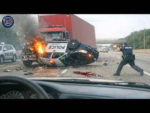 Jaw-Dropping Police Chases: Insane PITs and High-Speed Crashes So Wild You’ll Think They’re Fake #16