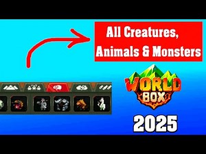All Creatures, Animals & Monsters in WorldBox God Simulator 2025 – Full Visual Guide (No Commentary)