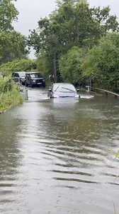 On the limit or perfectly done #ford #flood #floating #focus #splash #waves #unbelievable #mad #deep #cars #entertainment #fun #satisfying #fyp #fbreels #fb | Vehicles Vs Water