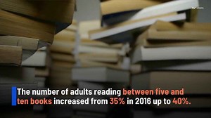 Survey shows that Americans are reading the lowest number of books annually in 30 years