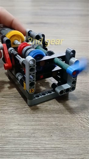 Lego 4 Speed Transmission Test! #lego #shorts #gearbox #legotechnic