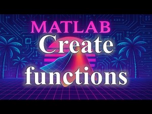 Define functions in MATLAB