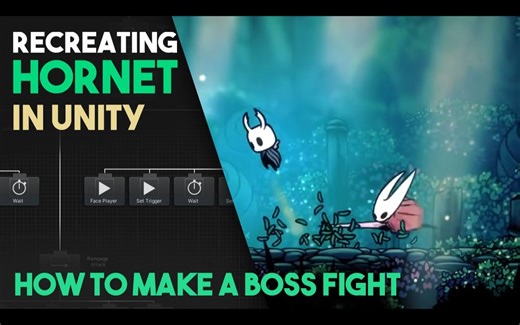 【Unity教程搬运】使用行为树在UNITY中重现大黄蜂Boss战（空洞骑士）