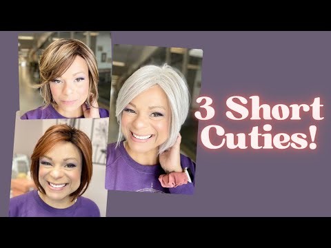 Exploring 3 Short Straight Styles from Toni Brattin