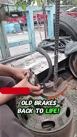 The Art of Relining Brake Pads #automobile #brakefluid #mechanic #brakesystem #auto #mechaniclife