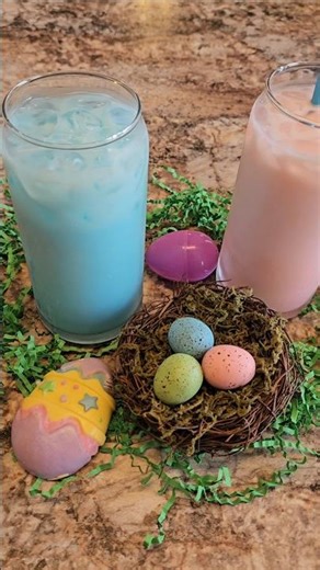 Happy Easter! Cotton Candy Italian Cream Soda