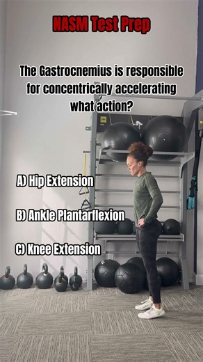 Can You Answer This NASM Practice Exam Question Correctly? 🤔 #nasmcertified
