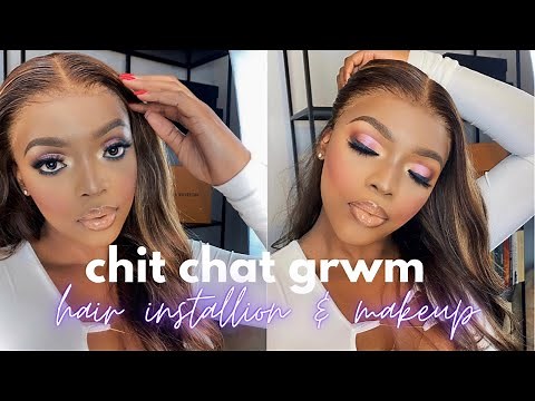 CCGRWM: Detailed Hair Installation + Makeup Tutorial
