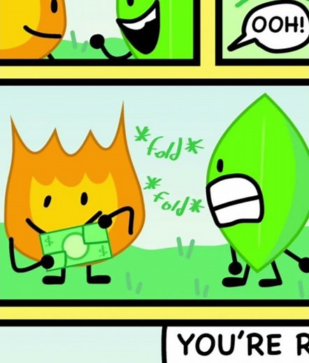 So I voiced over a bfdi comic