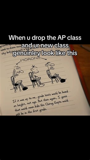 #fyp#giftok#AP#diaryofawimpykid#viral | ap class