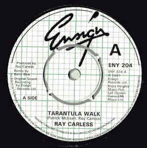 Ray Carless – Tarantula Walk (1981, Vinyl)