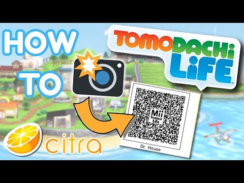 How To Scan QR Codes In Tomodachi Life | Tutorial in Citra | Windows