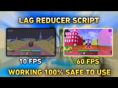 Blox Fruits LAG Reducer Script 100% WORKING. NO BAN (60 FPS) VGI_PLAYZ