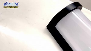 eSenLite 5 in. 22-Watt Radar-Motion Activated White Integrated LED Wall Ceiling Surface Flush Mount Smart Flood Light EE112WMC(BP)