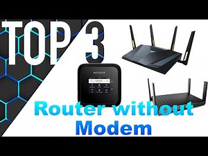 Top 3 routers without modem ⭐️2026⭐️