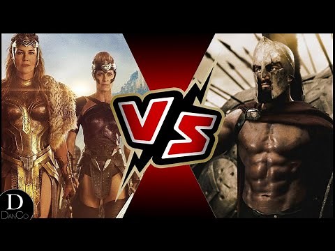 Amazons (DCEU) vs Spartans (300) | BATTLE ARENA