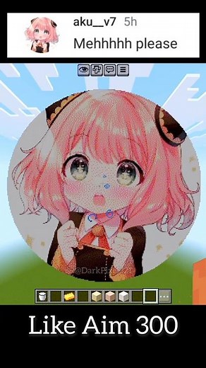 Minecraft Profile Picture Pixel Art Build | Dark Pixel