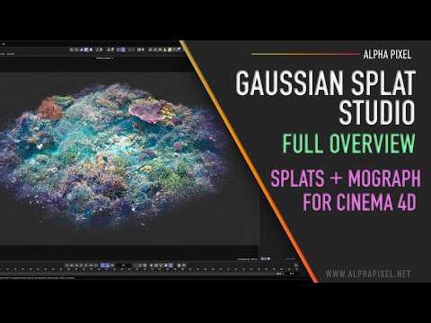 Gaussian Splat Studio For Cinema 4D Overview