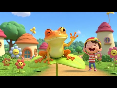 Learn Colors with the Happy Frogs 🐸🟢 | Fun Kids Color Song