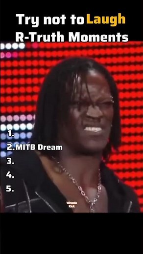 Top 5 R- Truth Funny moments #wwe #wrestling #funny Try not to Laugh