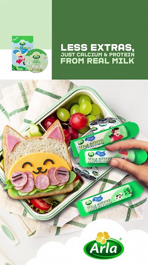 Make Kids' Baon Exciting with Arla Cheese!
