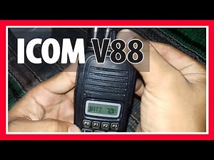 Tutorial ICOM V88 - Cara Program radio pancar ulang (repeater) VHF
