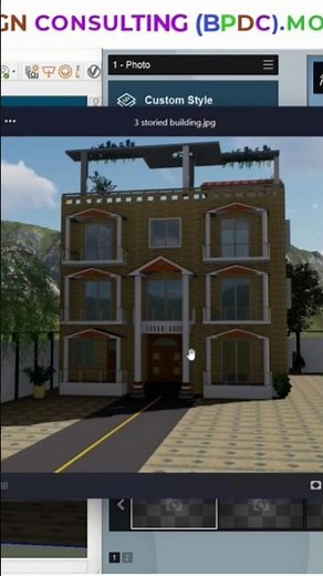 SketchUp থেকে Lumion এ 3D কাজ করা শিখুন | Lumion Tutorial Bangla #lumion #tutorial #shorts