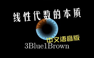 线性代数的本质06三维空间的线性变换@三蓝一棕（中文语音版）