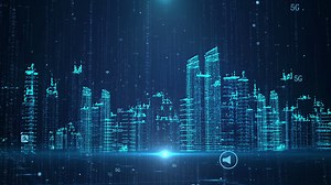 Background Of Virtual Future Technology Stock Footage SBV-347791566 - Storyblocks