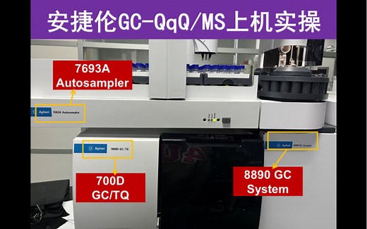 安捷伦气相色谱GCMS上机实操