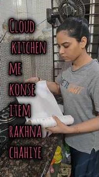 Cloud kitchen me konsa item rakhe ? #trending #vlog #youtubeshorts #shortsfeed #food #viralvideo