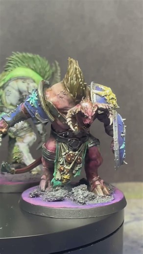 Chaos Spawn Conversions #warhammer40k #chaos #miniaturepainting