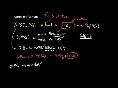 Week 3 - 12. Converting between vol% & wt%