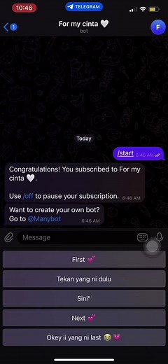 Cara Buat Bot Telegram untuk Kekasih dan Kawan