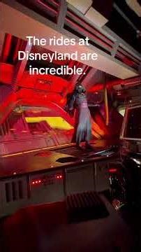 The rides at Disneyland are incredible, it's the coolest place I've ever been.