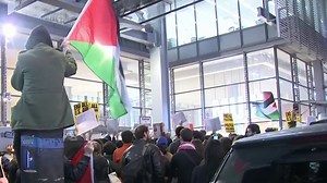 Protest ends in damage at New York Times building