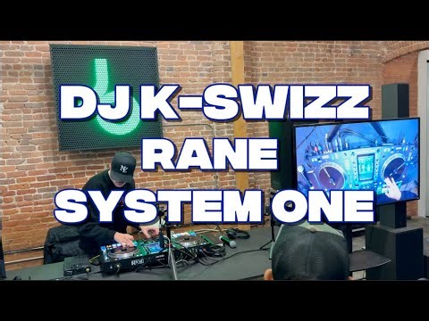 DJ K-Swizz On The Rane System One DJ Controller (Live Performance)