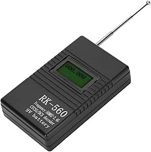 Rf Frequency Counter Butt 11×8×2 Accurate Rk560 50mhz2.4ghz Frequency Counter Meter Portable Handheld Radio Frequency Testing
