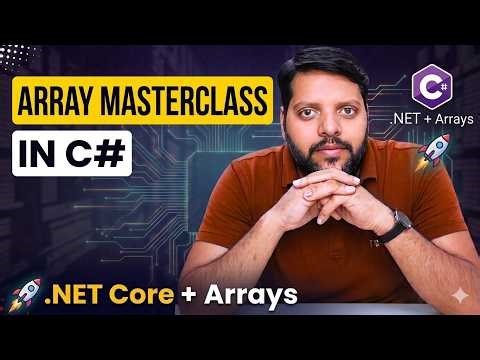 C# Arrays Explained Simply | Definition, Syntax & Examples (Live Class By Shiva Sir)