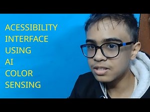 Using color sensing for accessibility scrolling
