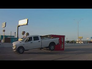 Tractor-trailer flips over on busy northwest-side San Antonio highway causing major traffic backup