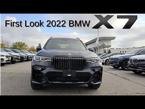 First Look at 2022 BMW X7 xDrive40i Arctic Grey Metallic