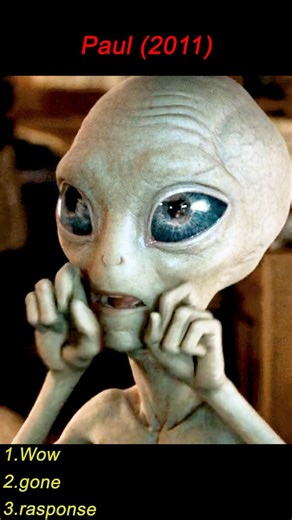 Paul (2011)｜Alien Paul Turns Invisible for the First Time 👽✨🤣