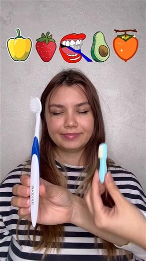 Big or Small challenge candy or small avocado?Gummy toothbrush #shorts Best video by Hmelkofm