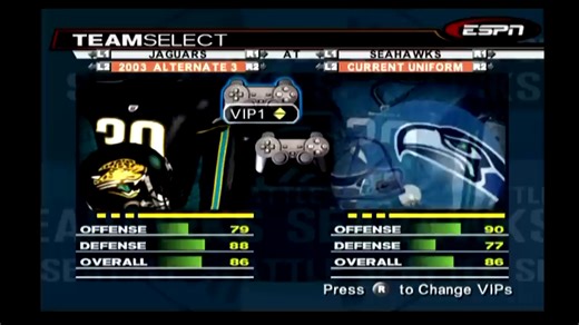 ESPN NFL 2K5 PS2 Gameplay