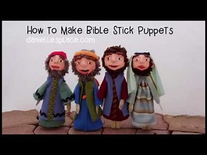 How to Make Stick Puppets
